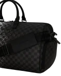 SCRIBBLE DRIBBLE CHECK DUFFLE