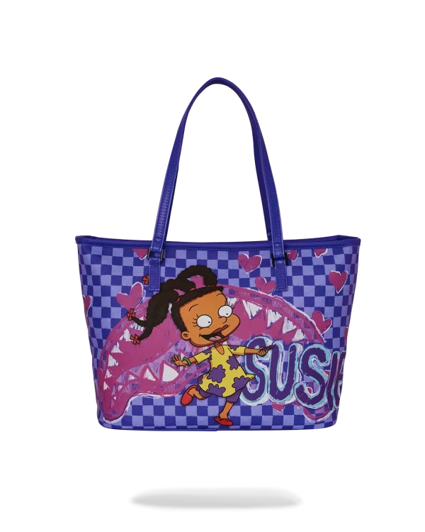 RUGRATS SUSIE CRAYON SHARK MESSENGER TOTE