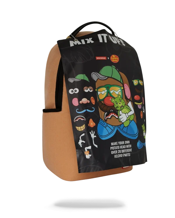 MR. POTATO HEAD VELCRO PATCH MIX-IT-UP DLXSV BACKPACK