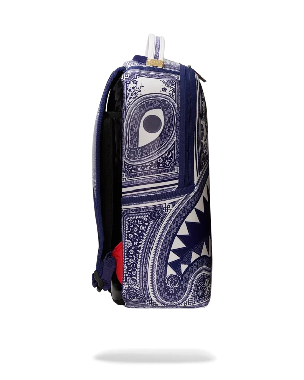 PORCELAIN TIGER PHOENIX SHARK BACKPACK