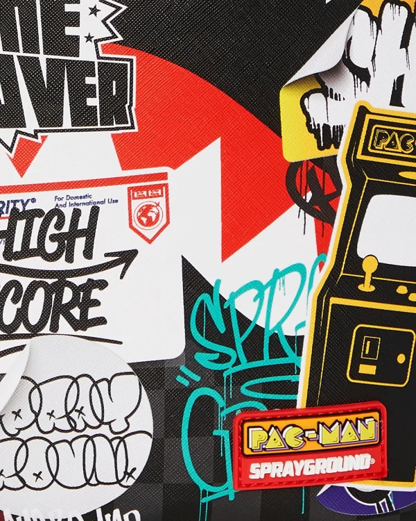 PAC-MAN LEVELED-UP ART BACKPACK