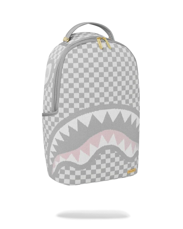 KNIT SHARKS IN PARIS IN CREAM DLX BACKPACK