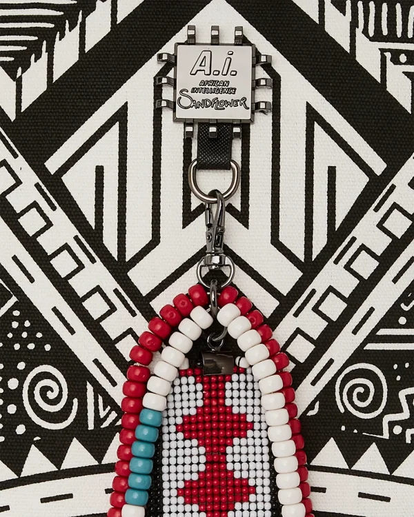 A.I. AFRICAN INTELLIGENCE THE SKYHAWK BACKPACK - SANDFLOWER COLLAB