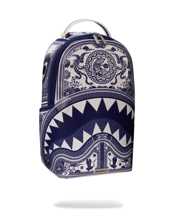 PORCELAIN TIGER PHOENIX SHARK BACKPACK