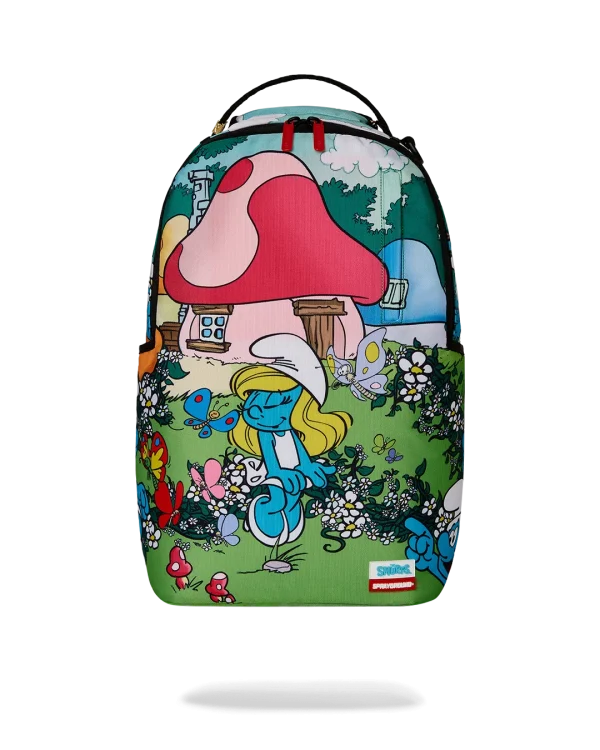 SMURFS IN THE GARDEN BACKPACK