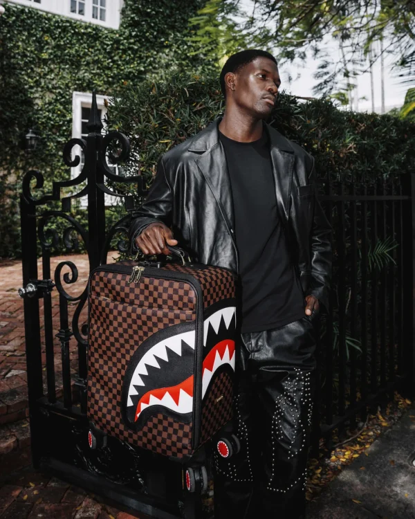 SAWTOOTH SHARKS IN PARIS CARRY-ON LUGGAGE
