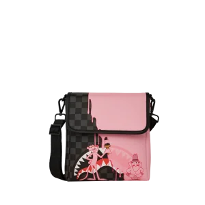 PINK PANTHER PINK PAINTER MESSENGER SLING BAG