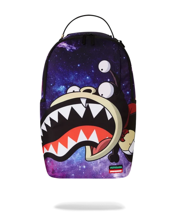 FUTURAMA NIBBLER EAT SHARK DLXR BACKPACK