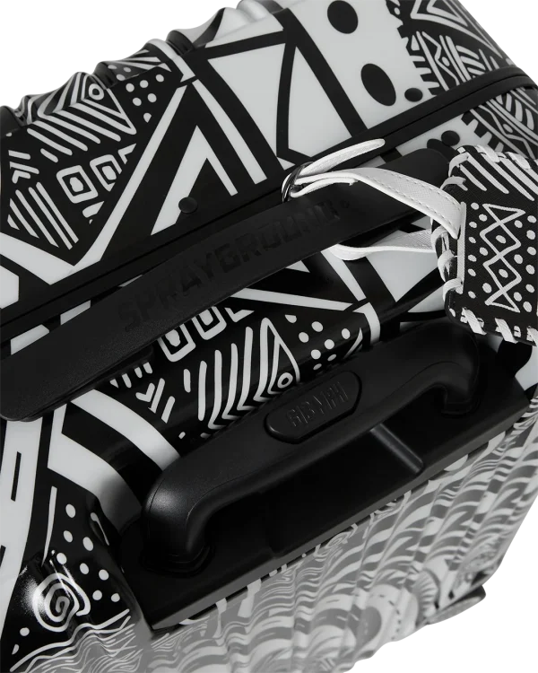 A.I. AFRICAN INTELLIGENCE THE SKYHAWK CARRY-ON LUGGAGE - SANDFLOWER COLLAB