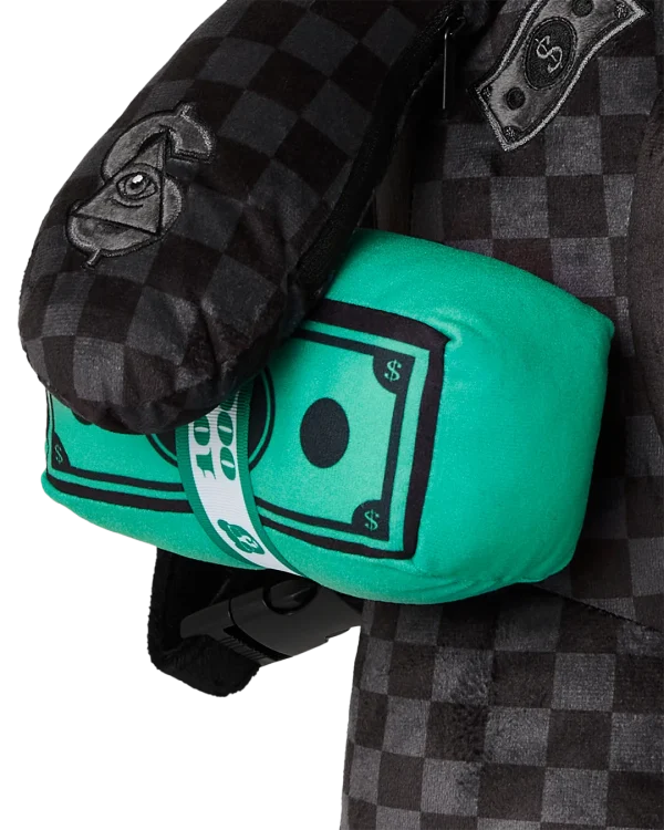 SPEED SHARK SIDE SWIPE MONEYBEAR TEDDY BEAR BACKPACK