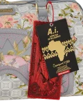 A.I. AFRICAN INTELLIGENCE ELEGANT ENERGY MINI DUFFLE - SANDFLOWER COLLAB