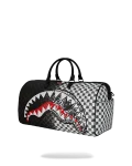 SCRIBBLE DRIBBLE CHECK DUFFLE