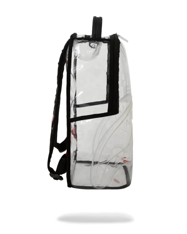 100% CLEAR BACKPACK - SHARK CENTRAL