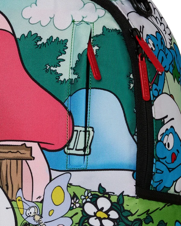 SMURFS IN THE GARDEN BACKPACK
