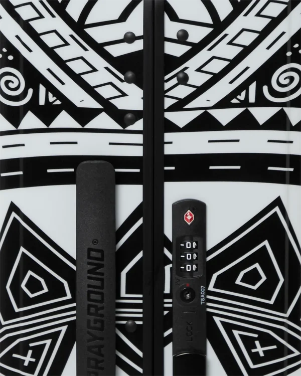A.I. AFRICAN INTELLIGENCE THE SKYHAWK CARRY-ON LUGGAGE - SANDFLOWER COLLAB
