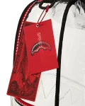100% CLEAR BACKPACK SHARK