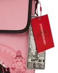 PINK PANTHER PINK PAINTER MESSENGER SLING BAG