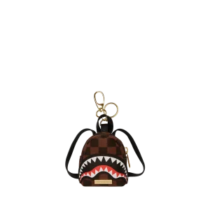SAWTOOTH SHARKS IN PARIS BACKPACK KEYCHAIN