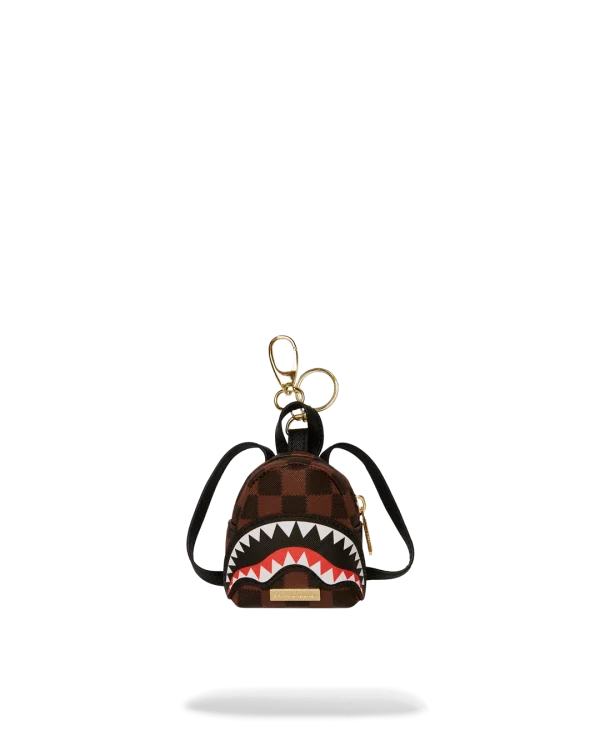 SAWTOOTH SHARKS IN PARIS BACKPACK KEYCHAIN