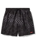 3AM CHECK SWIM SHORTS