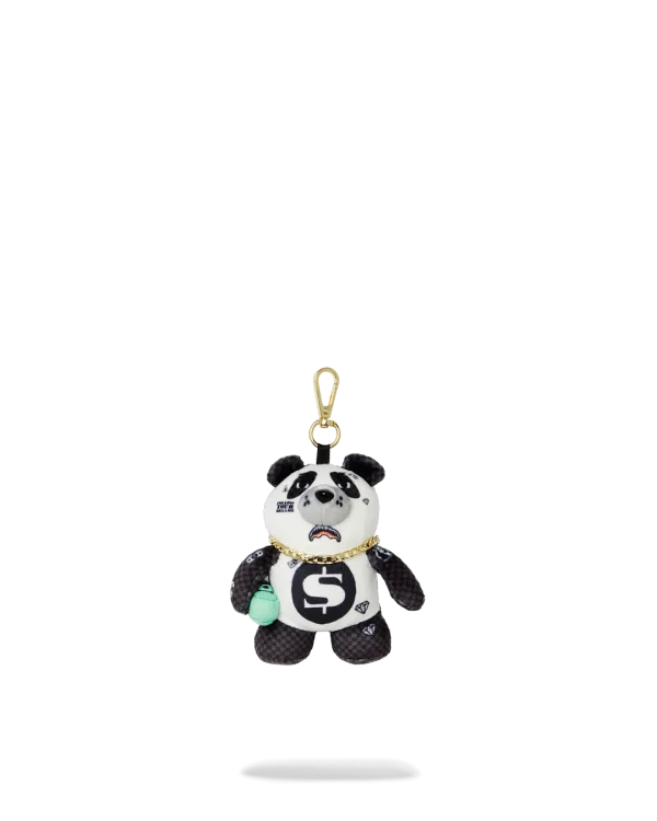 PANDA SKI MASK BEAR KEYCHAIN