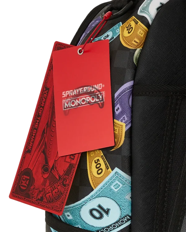MONOPOLY SHARK RICH BACKPACK