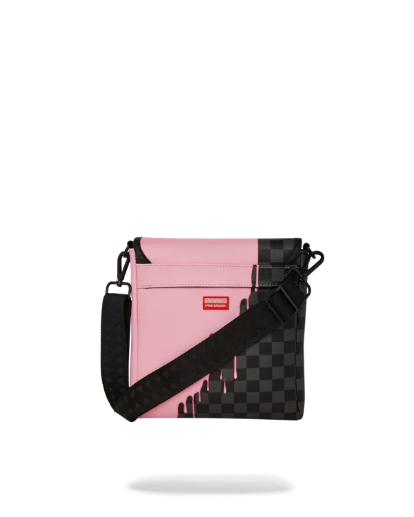 PINK PANTHER PINK PAINTER MESSENGER SLING BAG