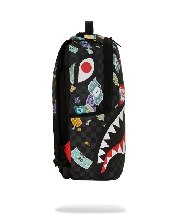 MONOPOLY SHARK RICH BACKPACK
