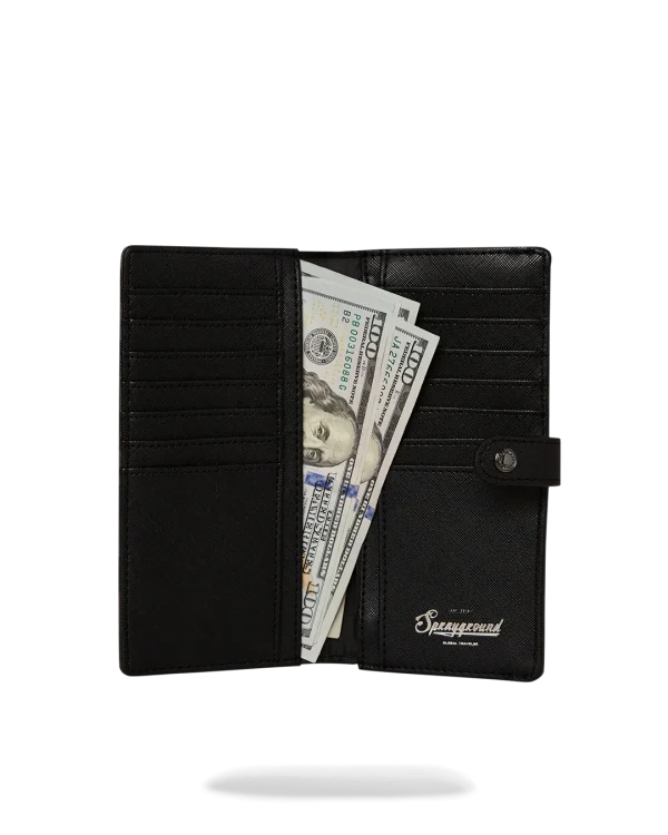 MIDNIGHT CHATEAU SINGLE-FOLD WALLET