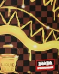 RICHIE RICH PAINT THE SHARK GOLD BACKPACK
