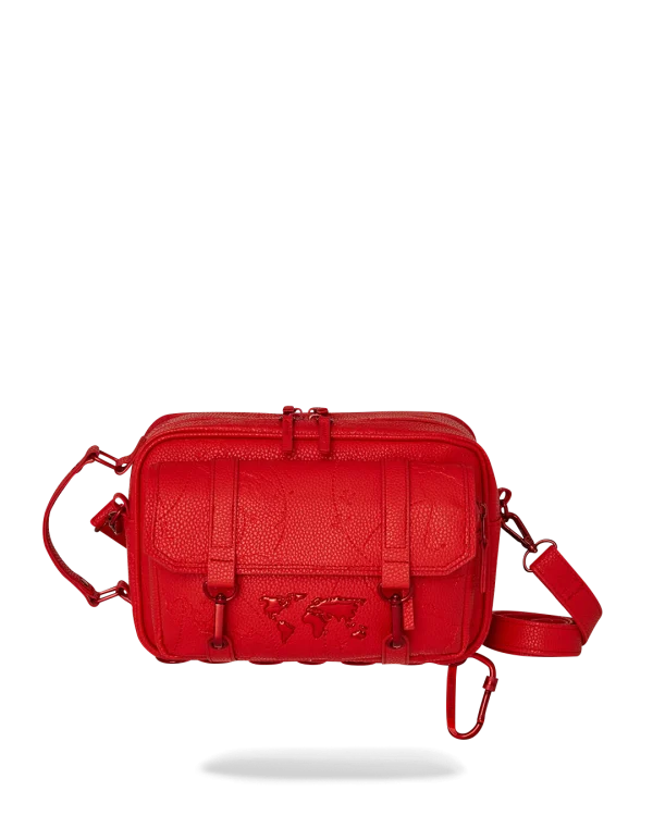 JAMES FIRST CLASS RUBY RED CROSSBODY