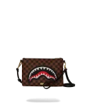SAWTOOTH SHARKS IN PARIS CROSSOVER CLUTCH