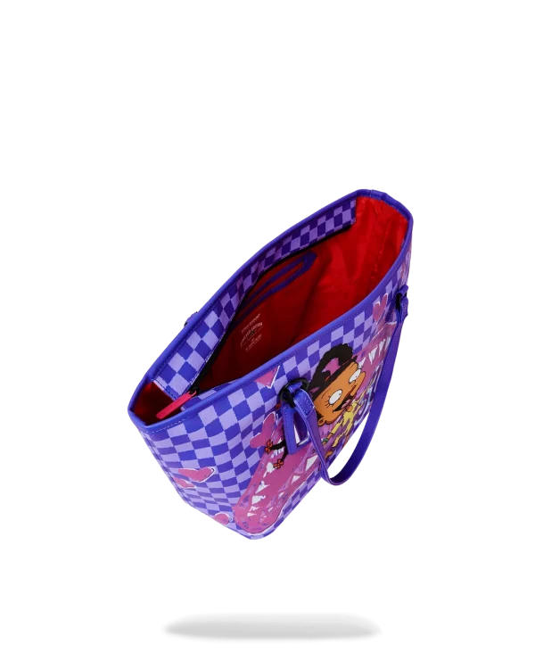 RUGRATS SUSIE CRAYON SHARK MESSENGER TOTE