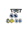SPONGEBOB EYE POP REMOVABLE EYES BACKPACK