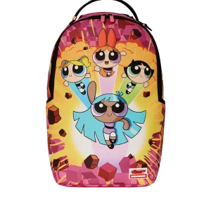 POWERPUFF BUSTIN THRU DLXSV BACKPACK