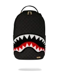 LIGHTS OUT SHARKS IN PARIS CHENILLE SHARK BACKPACK