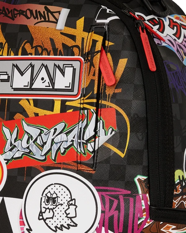PAC-MAN LEVELED-UP ART BACKPACK