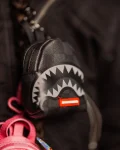 LIGHTS OUT SHARKS IN PARIS BACKPACK KEYCHAIN