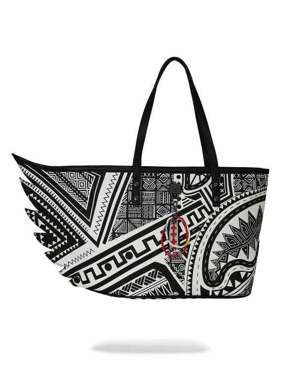 A.I. AFRICAN INTELLIGENCE THE SKYHAWK WING TOTE - SANDFLOWER COLLAB