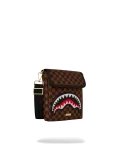 SAWTOOTH SHARKS IN PARIS MESSENGER SLING