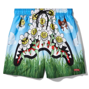 CRAZY DAISIES SWIM SHORTS