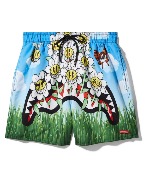 CRAZY DAISIES SWIM SHORTS