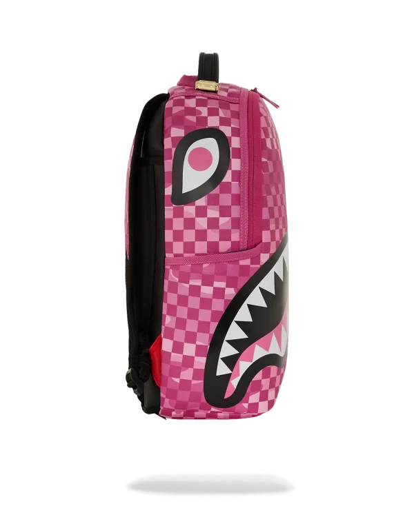 PINK CAMOCHECK BACKPACK