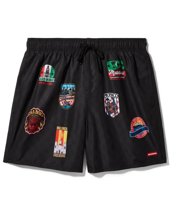 GLOBAL MOGUL BILLIONAIRE SWIM SHORTS