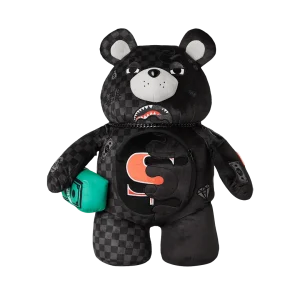 SPEED SHARK SIDE SWIPE MONEYBEAR TEDDY BEAR BACKPACK