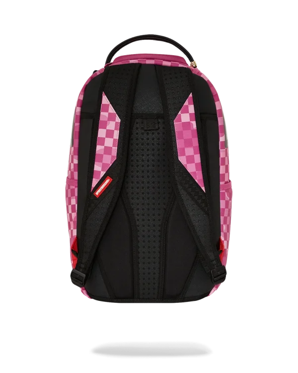 PINK CAMOCHECK BACKPACK