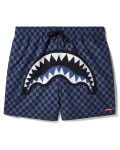 MIDNIGHT MAGIC SHARKS IN PARIS SWIM SHORTS
