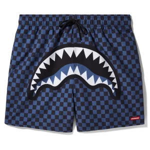 MIDNIGHT MAGIC SHARKS IN PARIS SWIM SHORTS