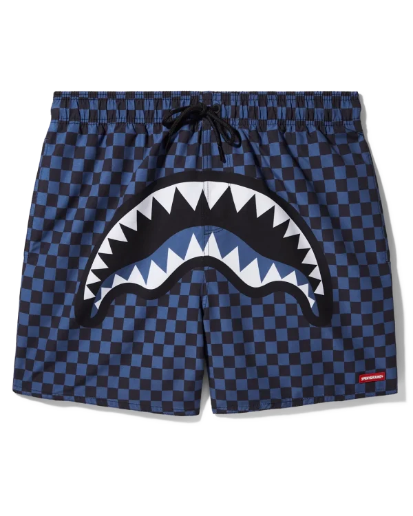 MIDNIGHT MAGIC SHARKS IN PARIS SWIM SHORTS
