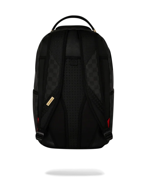 LIGHTS OUT SHARKS IN PARIS CHENILLE SHARK BACKPACK